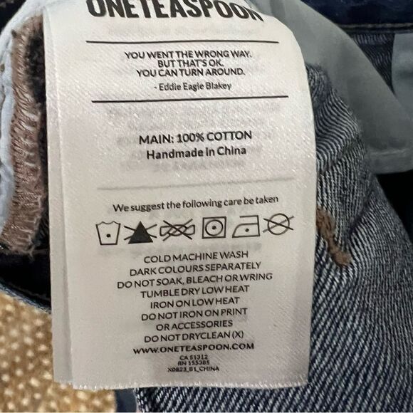 One Teaspoon Dakota Awesome Baggies Size 26 - Picture 7 of 11